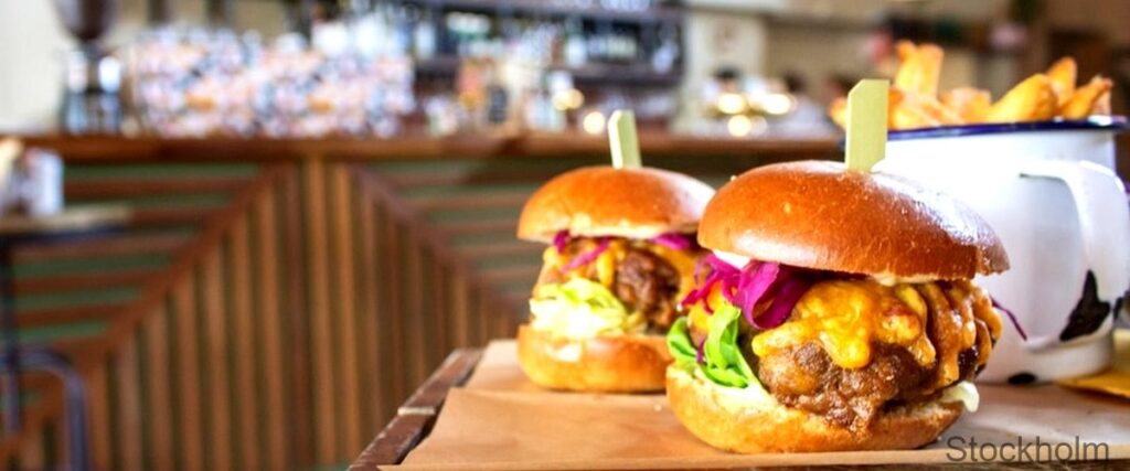 7 bästa hamburgerrestaurangerna i Stockholm