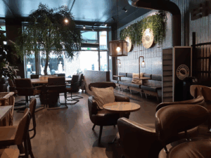 Företagsnamnet är Espresso House